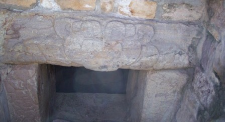 La tombe 7 de Dainzu et son jaguar, Oaxaca, Mexique