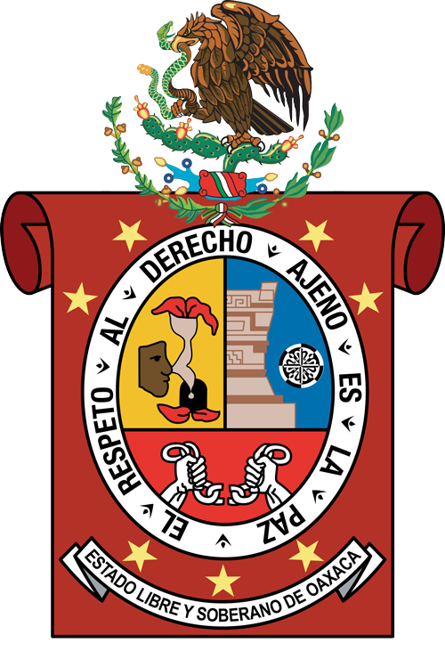 Bannière de Oaxaca, Mexique