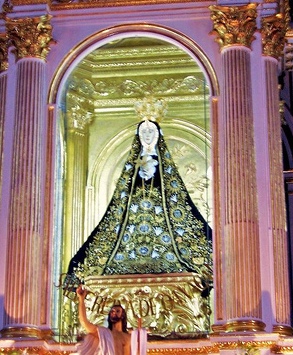 La vierge de la Soledad, Eglise de la soledad, Oaxaca Mexique