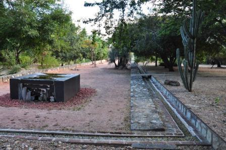 Le système d’irrigation du jardin ethnobotanique de Oaxaca