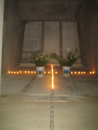 Tombe du pantheon de Oaxaca pour le jour des morts, Mexique