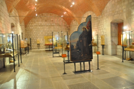 La salle traitant du couvent de Santo Domingo et sa restauration. Oaxaca, Mexique