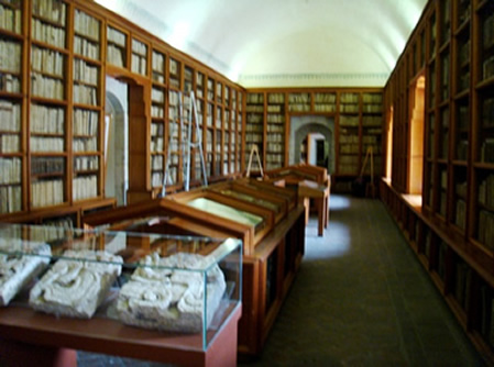 La bibliothèque Francisco de Burgoa de Oaxaca de Juarez, Mexique