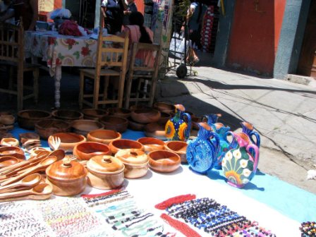 Le marché de Tlacolula, Oaxaca, Mexique