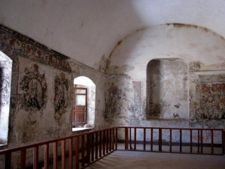 Réfectoire de l’ex-couvent de Cuilápam, Oaxaca, Mexique