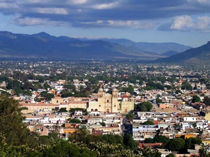 La ville de Oaxaca, Mexique
