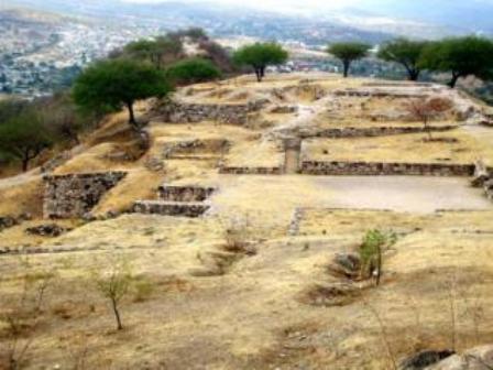 Le site archéologique de Cerro de las Minas, Oaxaca, Mexique