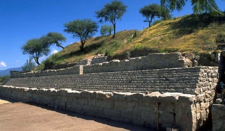 Le site archéologique de San José Mogote, Oaxaca, Mexique