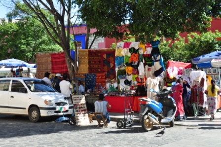 Marché Artisanal du Parc de Labastida, Oaxaca, Mexique