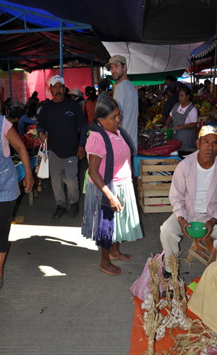 Ambiance des marchés de Oaxaca de Juarez, Mexique