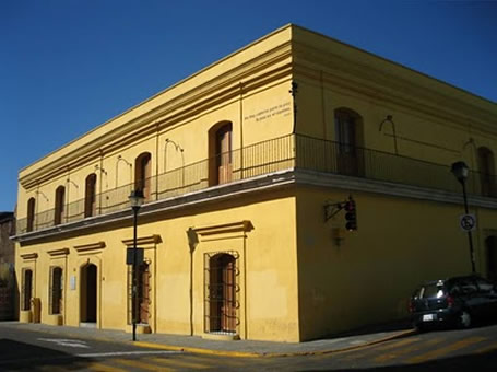 La casa de la ciudad de Oaxaca de Juarez, Mexique