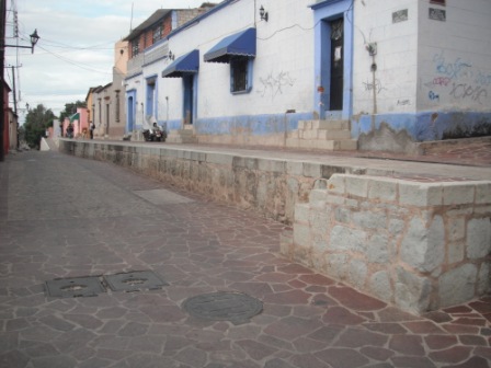 Le quartier de Xochimilco, Oaxaca, Mexique