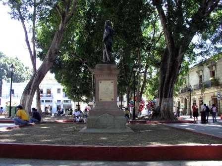 Place de l’alameda de Oaxaca. Mexique
