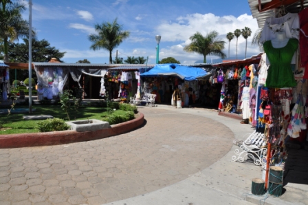 Le marché artisanal du Tule, Oaxaca, Mexique