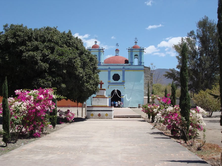 L’église de Jalieza, Oaxaca, Mexique