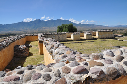 Le site archéologique de Yagul, Oaxaca, Mexique