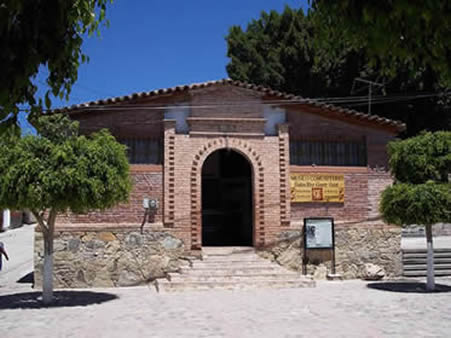 Le musée communautaire de Teotitlan Del Valle, Oaxaca, Mexique