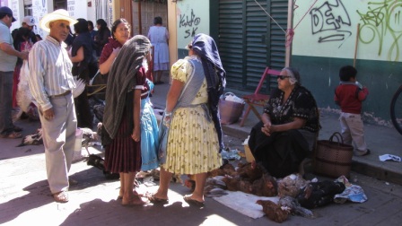 Le marché de Tlacolula, Oaxaca, Mexique