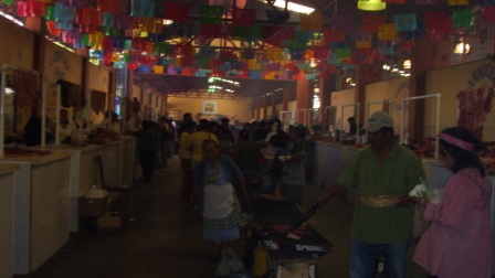 Le marché couvert de Tlacolula, Oaxaca, Mexique