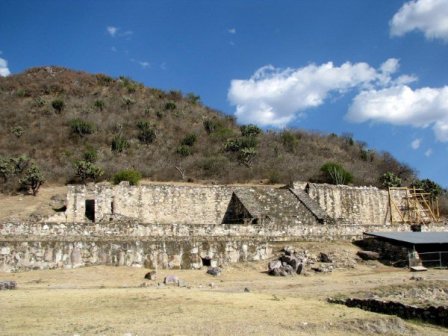 Le site archéologique de Dainzú, Oaxaca, Mexique