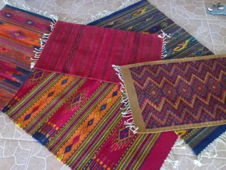Tapis produits à Oaxaca, Mexique