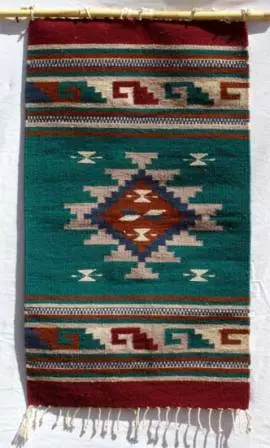 Tapis produit à Oaxaca, Mexique
