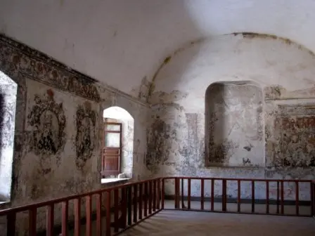 Réfectoire de l’ex-couvent de Cuilápam de Guerrero, Oaxaca, Mexique