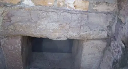 La tombe 7 de Dainzú et son jaguar, Oaxaca, Mexique
