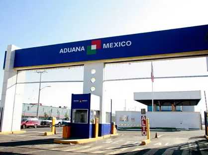 Poste de douane Mexicain