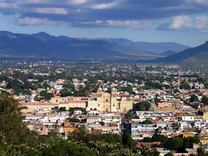 La ville de Oaxaca, Mexique