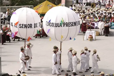 La calenda de la guelaguetza, Oaxaca, Mexique