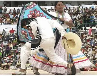 Spectacle de la Guelaguetza à Oaxaca, Mexique