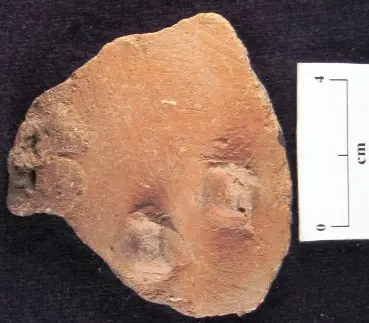 Bord de bol conique de la phase Liobaa de la culture zapotèque (800-1200)