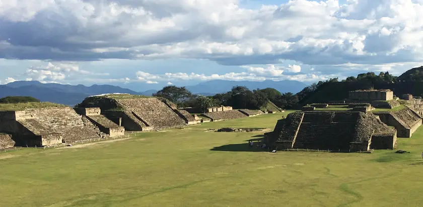 Monte Albán, site de la période classique, Oaxaca, Mexique