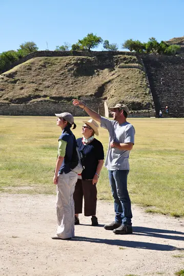 Visite guidée de Monte Albán, Oaxaca, Mexique