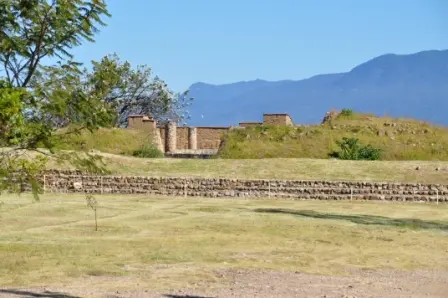 Le Monticule X de Monte Albán, Oaxaca, Mexique