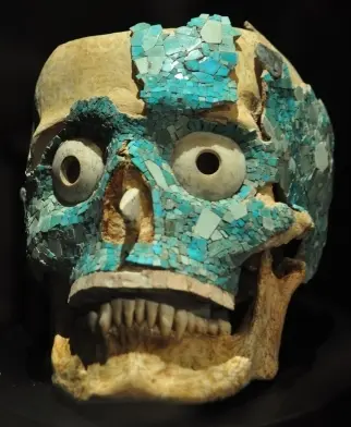 Trésor de la tombe 7 de Monte Albán, Oaxaca, Mexique