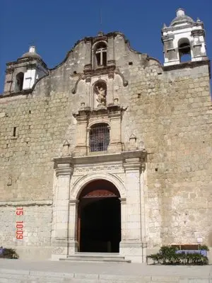Le Temple du Sang Précieux du Christ dans la rue d’Alcala, Oaxaca