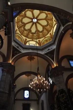Coupole de la cathédrale de Oaxaca, Mexique