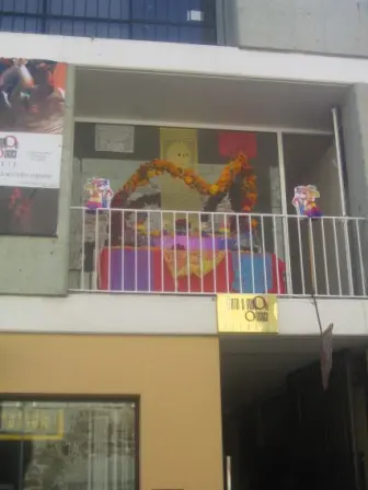 La rue d’Alcalá de Oaxaca pendant la fête du jour des morts. Mexique