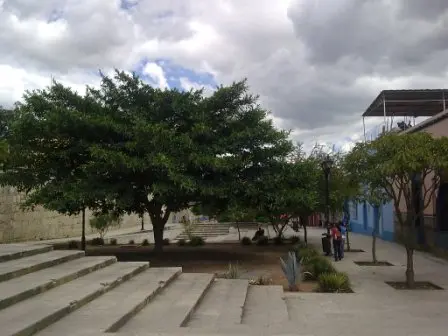 Plazuela du Carmen Alto de Oaxaca, Mexique
