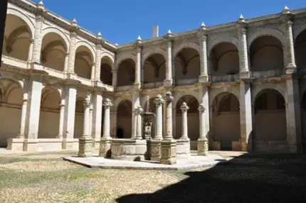 Patio de l’entrée du musée des cultures de Oaxaca, Mexique