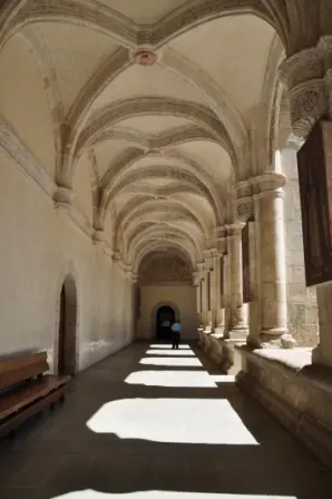 Galerie autour du patio d’entrée du Musée de Santo Domingo, Oaxaca, Mexique