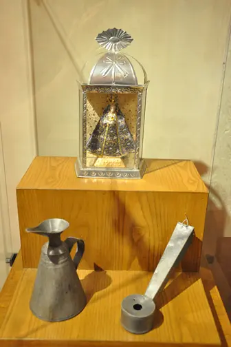 Le travail du metal à Oaxaca illustré au musée des cultures de Oaxaca, Mexique