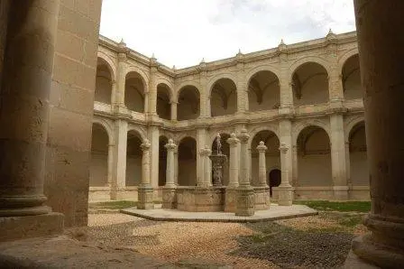 Patio du musée des cultures de Oaxaca