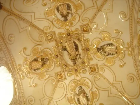 Plafond du musée des cultures de Oaxaca