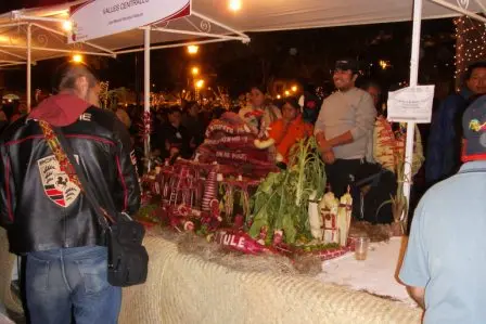 Les vallées centrales en radis pour la Nuit des Radis de Oaxaca, Mexique