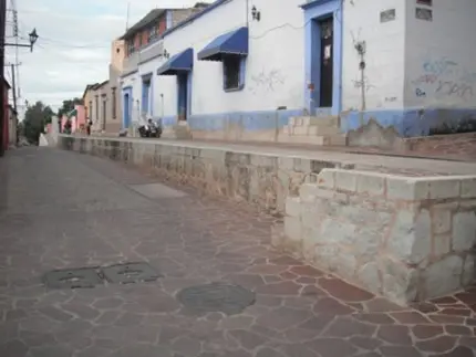 Le quartier de Xochimilco, Oaxaca, Mexique