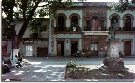 Place de l’Alameda de Oaxaca, Mexique