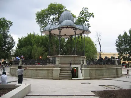Kiosque du Zócalo de Oaxaca, Mexique